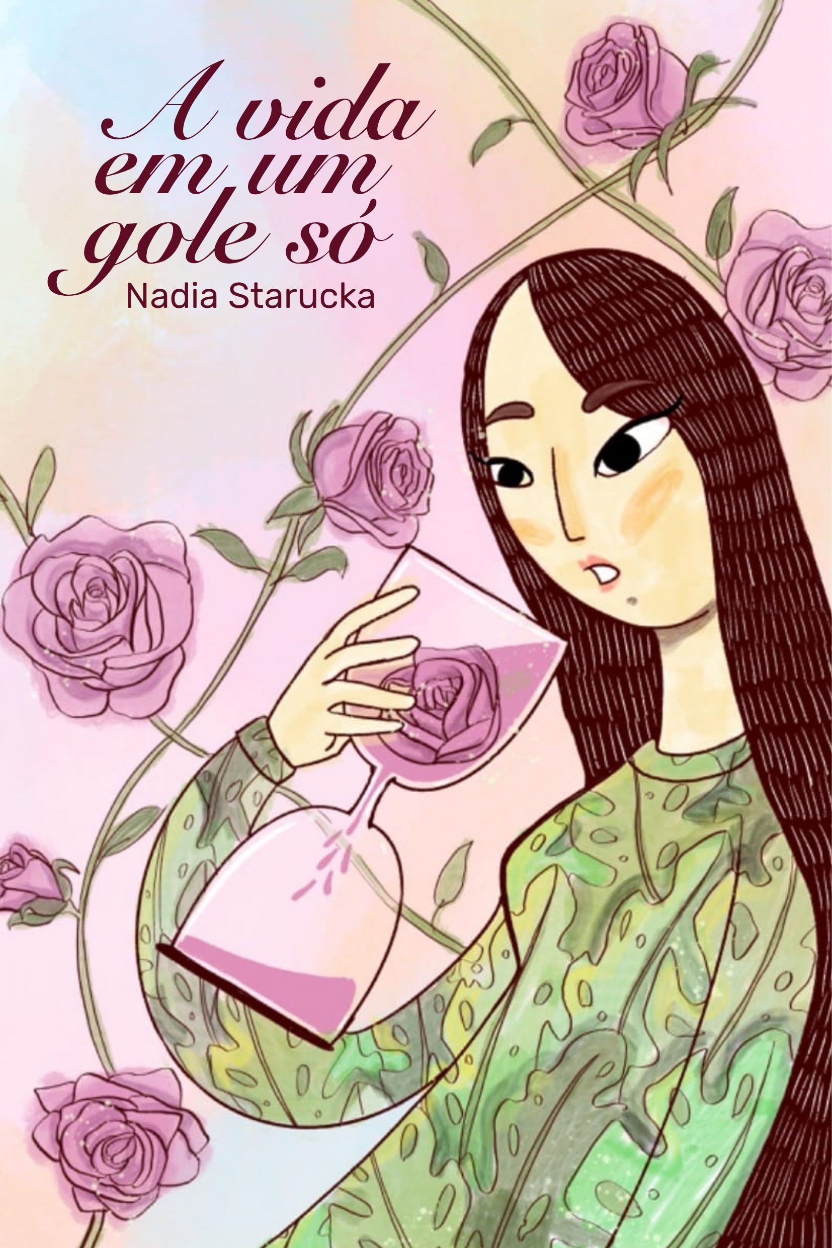 Capa do livro A vida em um gole só: Um percurso de análise